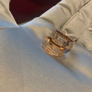 Cartier Love Ring 18k Diamonds